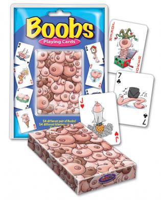 Boobs Playing Cards