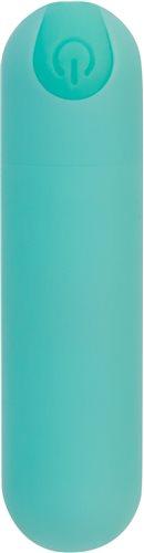 Essential 3 inches Rechargeable Teal Green Vibrator