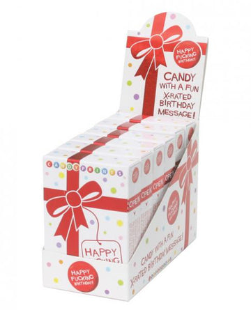 X-rated Birthday Mints - Display Of 6 Boxes