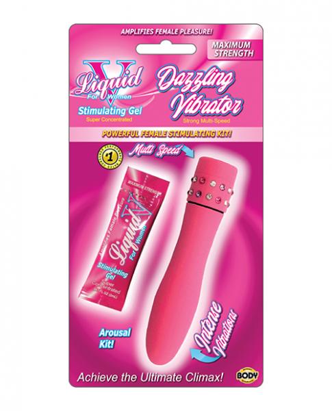 Liquid V Dazzling Vibrator Kit