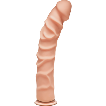 D Ragin D 10 inches Vanilla Ultraskyn Beige Dildo