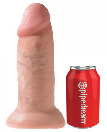 King Cock 10" Chubby Dildo - Beige