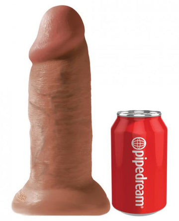 King Cock 10" Chubby Dildo - Tan