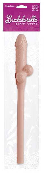 Jumbo Sucking 11 inches Straw Beige