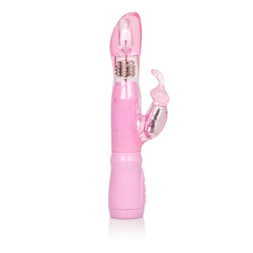 Intense Thrusting Jack Rabbit Pink Vibrator