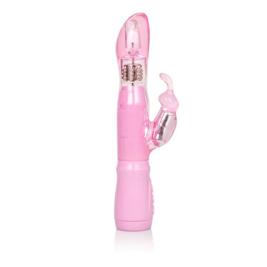 Intense Thrusting Jack Rabbit Pink Vibrator
