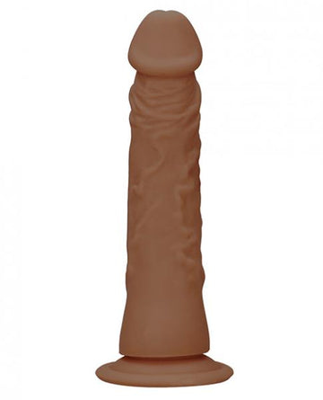 Realrock 8 inches Realistic Dildo Brown