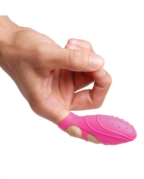 Bang Her Silicone G-Spot Finger Vibe Pink