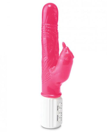 Jelly Eager Beaver Pink Rotating Vibrator