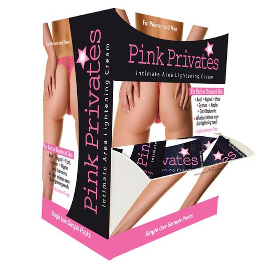 Pink Privates Intimate Area Lightening Cream 50 Piece Sample Display