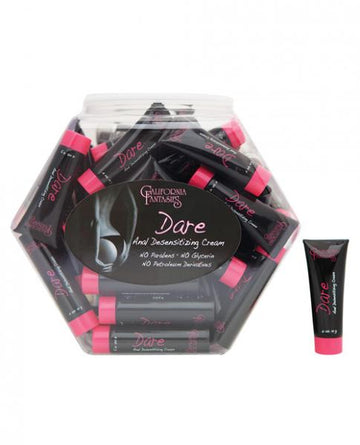 Dare Anal Desensitizing Cream .5oz Tube Bowl Of 36