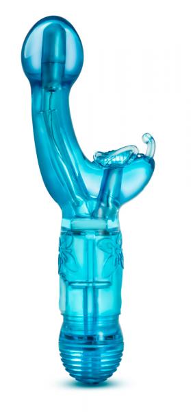 Eve&#039;s Delight Dual G-Spot and Clitoral Stimulator - Blue