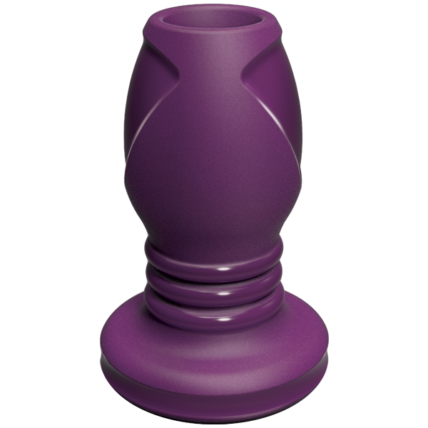 Platinum Premium Silicone The Stretch Medium Plug Purple