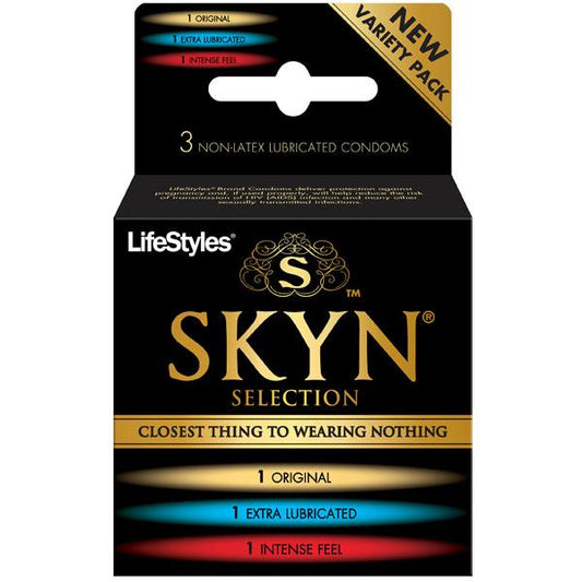 Lifestyles Skyn Selection Non-Latex Condoms 3 Pack