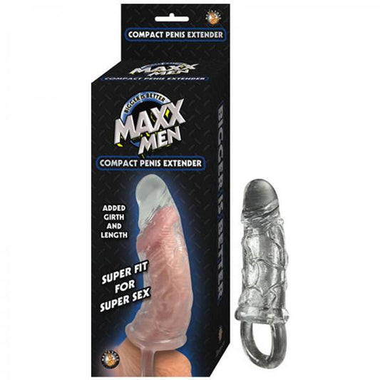 Maxx Men Compact Penis Sleeve Clear