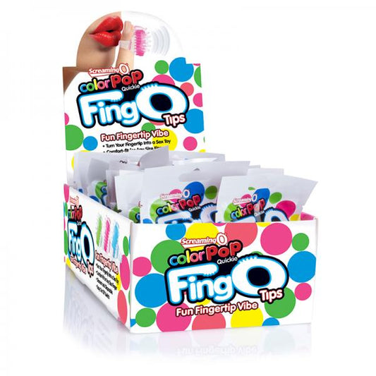 Screaming O Colorpop Fingo Tip In Pop Box Assorted (18/display)