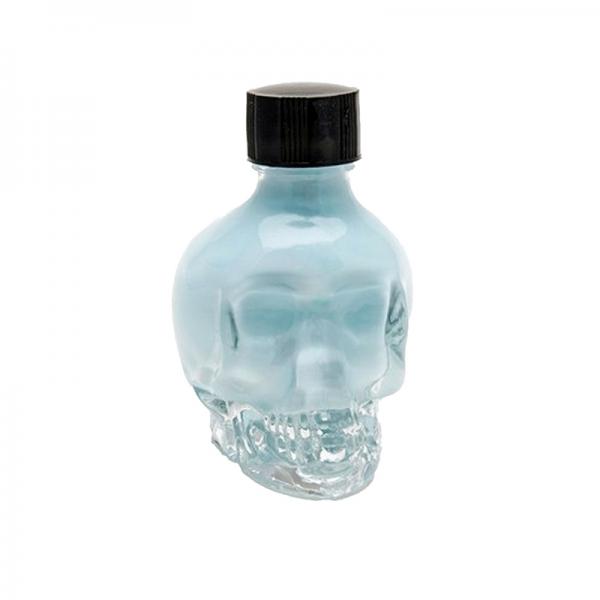 Liquid Latex Fluorescent Blue 1oz Skull Bottle