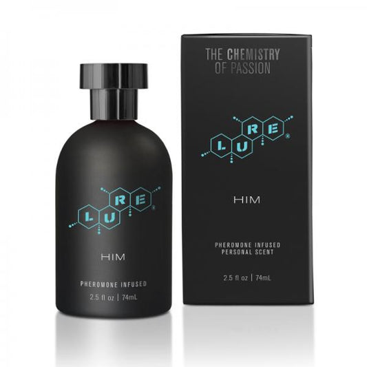 Lure Black Label For Him Pheromone Infused 2.5oz