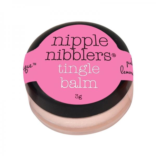 Nipple Nibblers Tingle Balm, Pink Lemonade, 3g, Net Wt., Jar