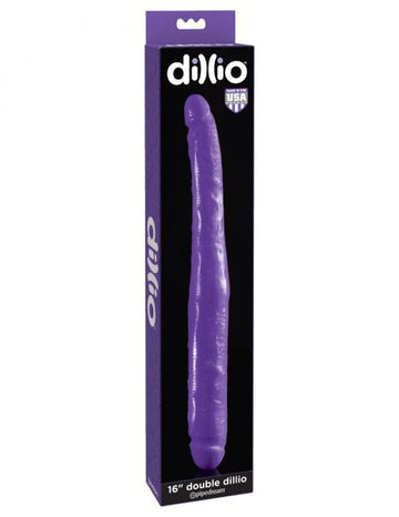 Dillio Purple 16in Double Dong