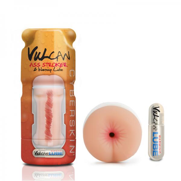 Cyberskin Vulcan Ass Stroker with Warming Lube