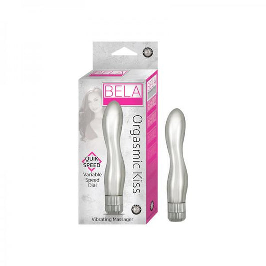 Bela Orgasmic Kiss Silver Vibrating Massager