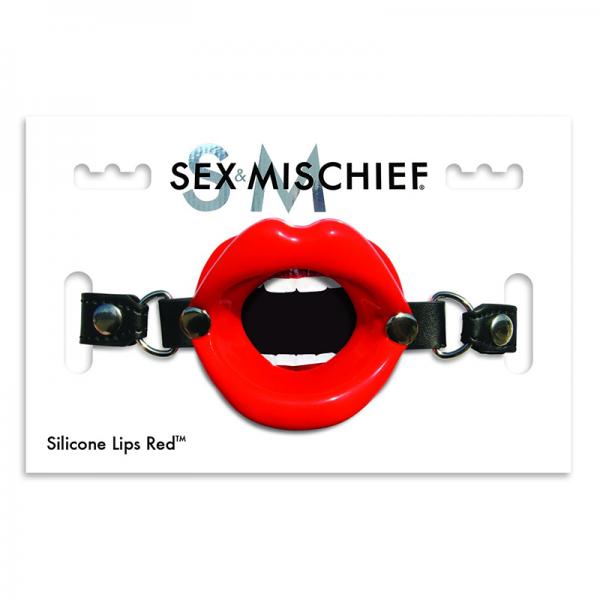 S&amp;m Silicone Lips- Red