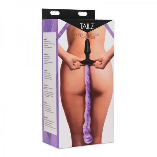 Tailz Purple Pony Tail Anal Plug