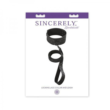 Sincerely, Ss Locking Lace Collar &amp; Leash