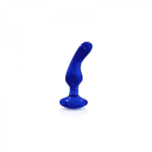 Crystal Glass Plug Blue