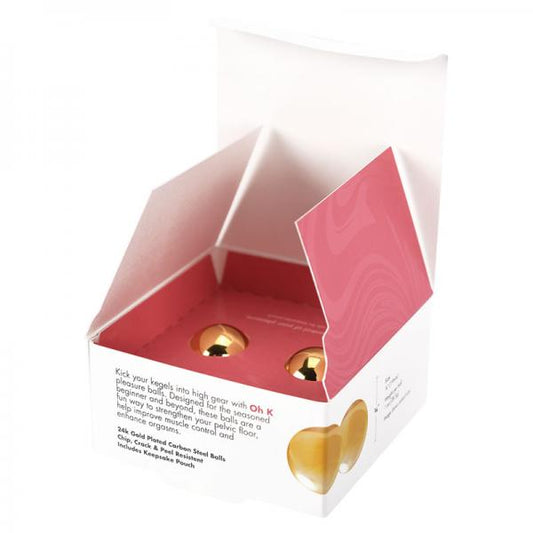 Cgc Pleasure Balls 24k Gold Plated (set)
