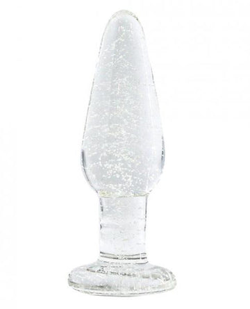 Firefly Glass Tapered Plug Medium Clear