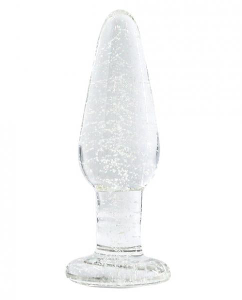 Firefly Glass Tapered Plug Medium Clear