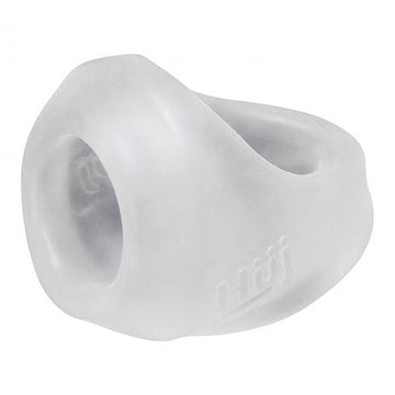 Hunkyjunk Clutch Cock &amp; Ball Sling Ice Clear