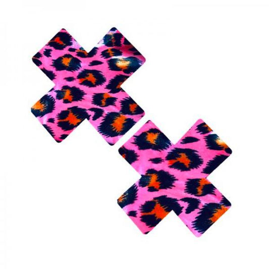 Neva Nude Pasty X Factor Velvet Pink Cheetah