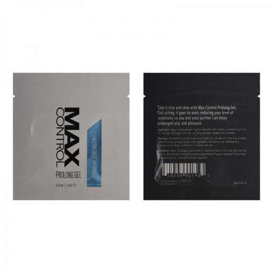 Max Control Prolong Gel Regular Strength Foil 2 Ml