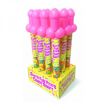 Super Fun Penis Candy Shaft 12pc Display
