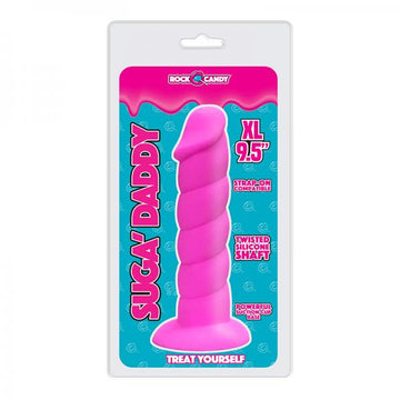 Suga-daddy 9.5&quot;  Pink