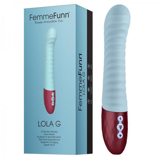 Femmefunn Lola G G-spot Vibrator Blue