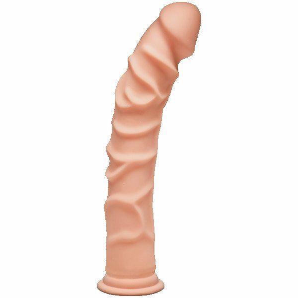 D Ragin D 10 inches Vanilla Ultraskyn Beige Dildo