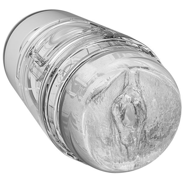 Main Squeeze Pop Off Optix Pussy &amp; Ass Crystal Stroker