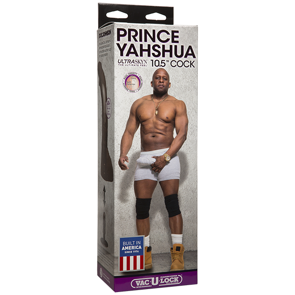 Prince Yahshua Ultra Skyn 10.5 inches Brown Dildo