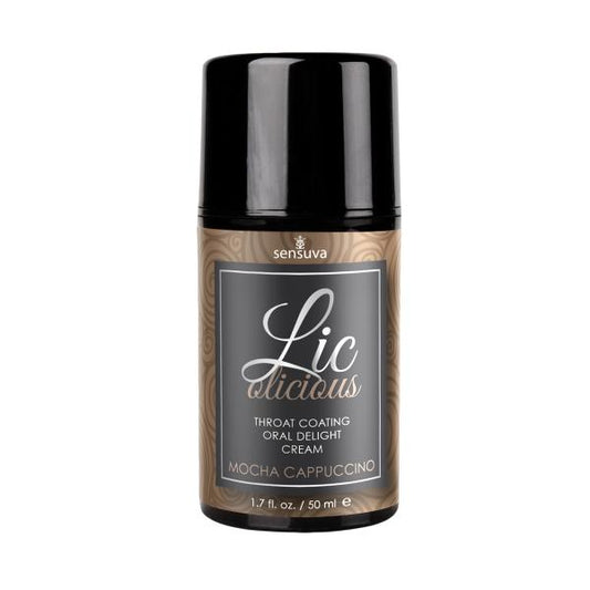 Lic O Licious Mocha Cappuccino Oral Delight Cream 1.7oz