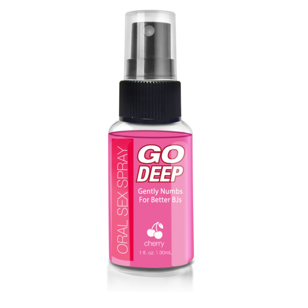Go Deep Oral Sex Spray Cherry 1oz