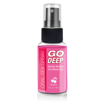 Go Deep Oral Sex Spray Cherry 1oz
