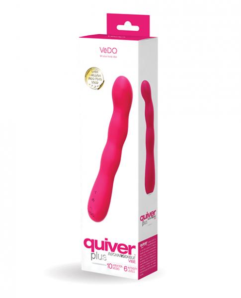 Vedo Quiver Plus Rechargeable Vibe Foxy Pink