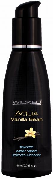 Wicked Aqua Vanilla Bean Lube 2oz